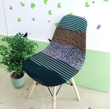 Housse chaise Scandinave <br> Imprimée