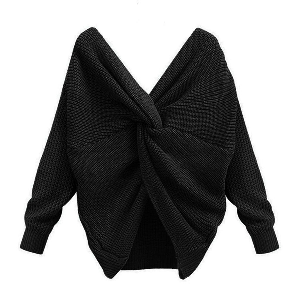 Chandail noué réversible