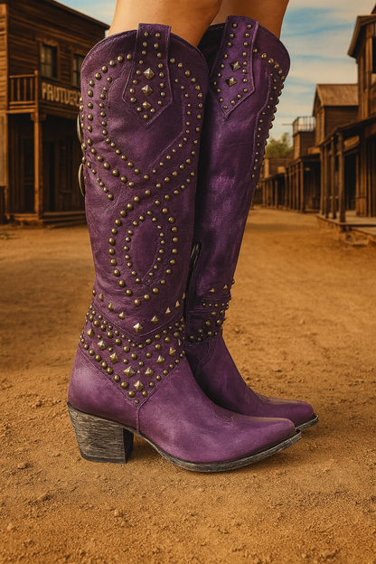 Mary - Bottes Western Hautes