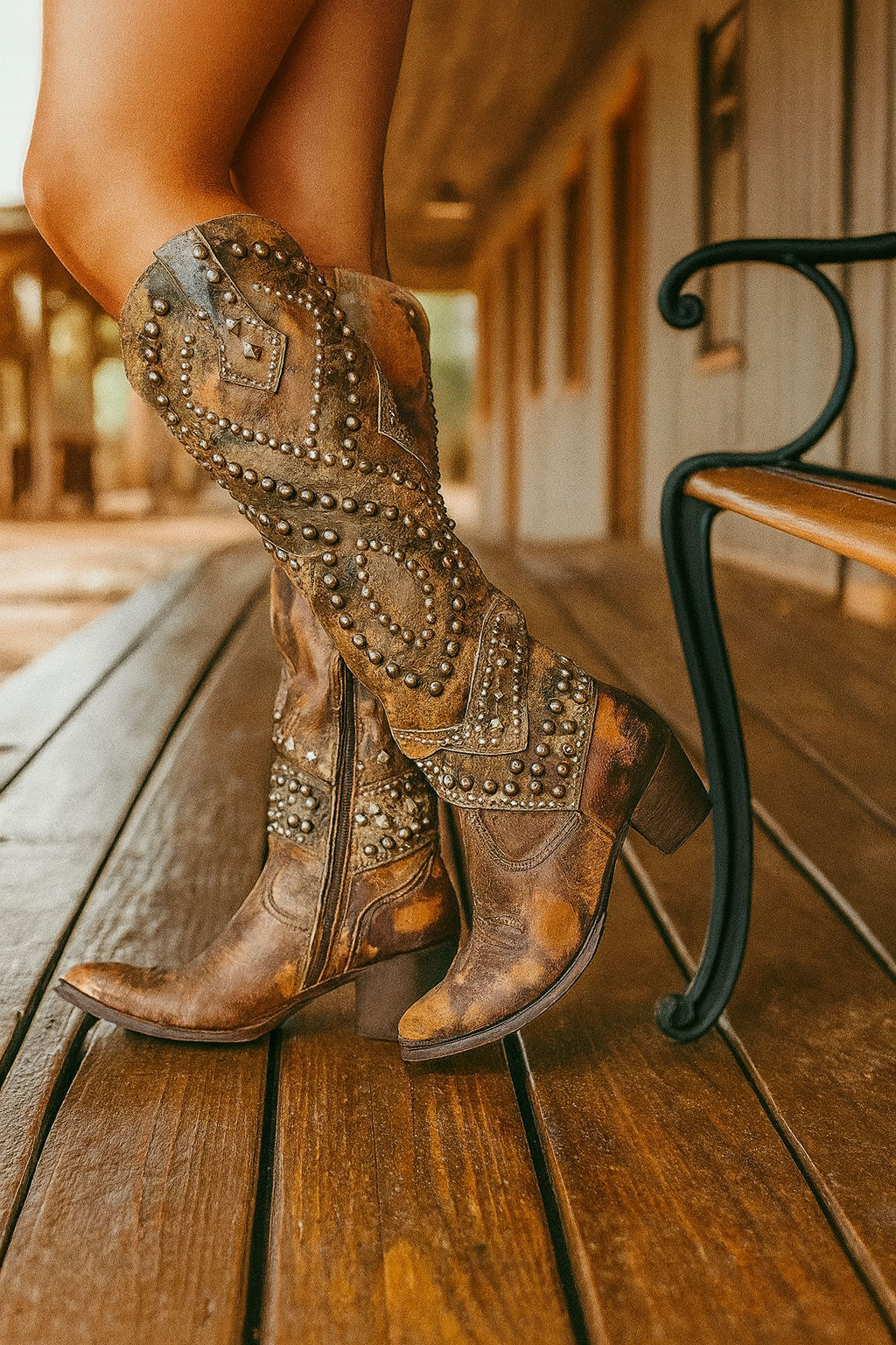 Mary - Bottes Western Hautes