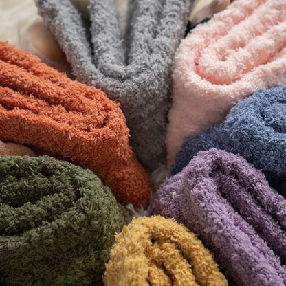 Chaussettes de Noël fourrées