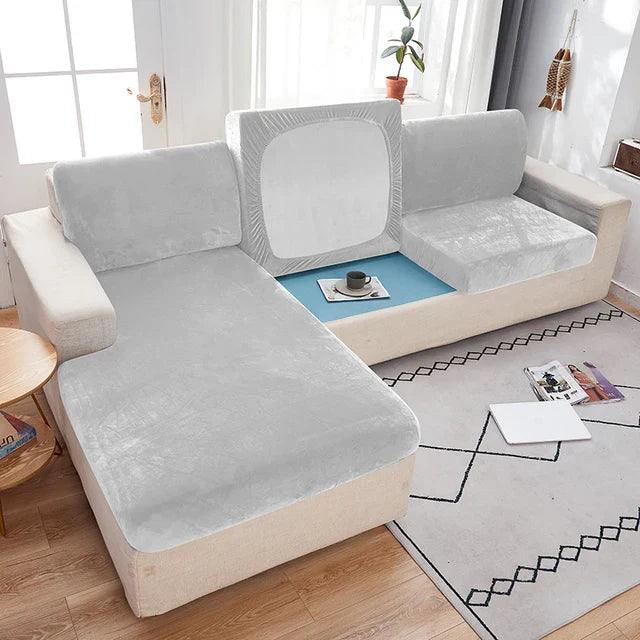 Housse Coussin Canapé Velours - Moderne