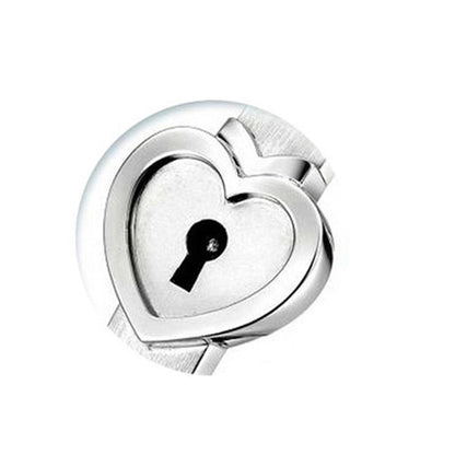 Bracelet et collier de couple - Cadenas cœur