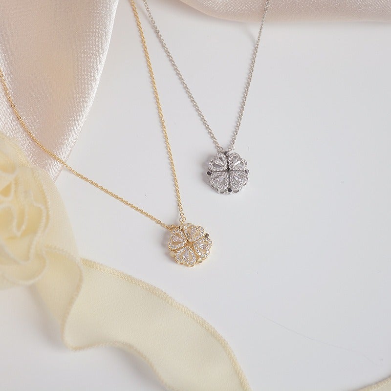 Collier Trèfle à 4 Coeurs