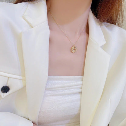 Collier Trèfle à 4 Coeurs