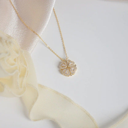 Collier Trèfle à 4 Coeurs