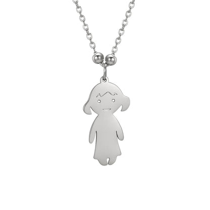 Collier pendentif "Famille"