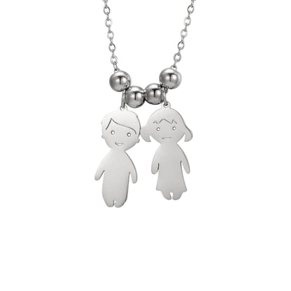 Collier pendentif "Famille"