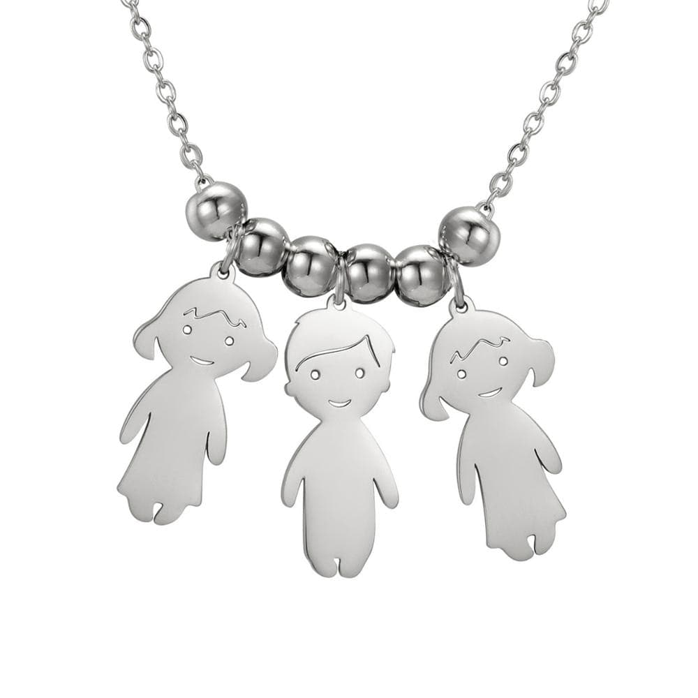 Collier pendentif "Famille"