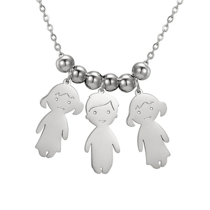 Collier pendentif "Famille"
