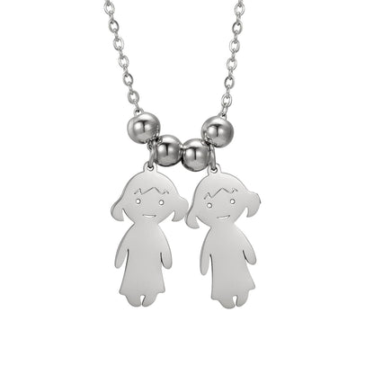 Collier pendentif "Famille"