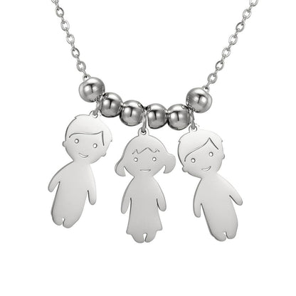 Collier pendentif "Famille"