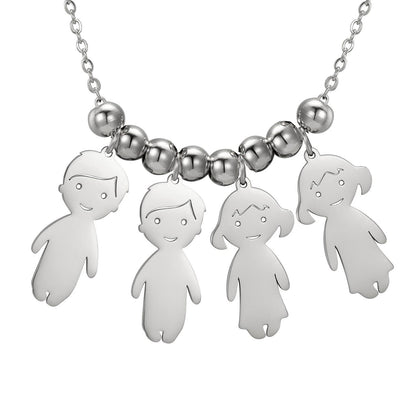 Collier pendentif "Famille"