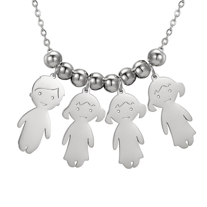 Collier pendentif "Famille"