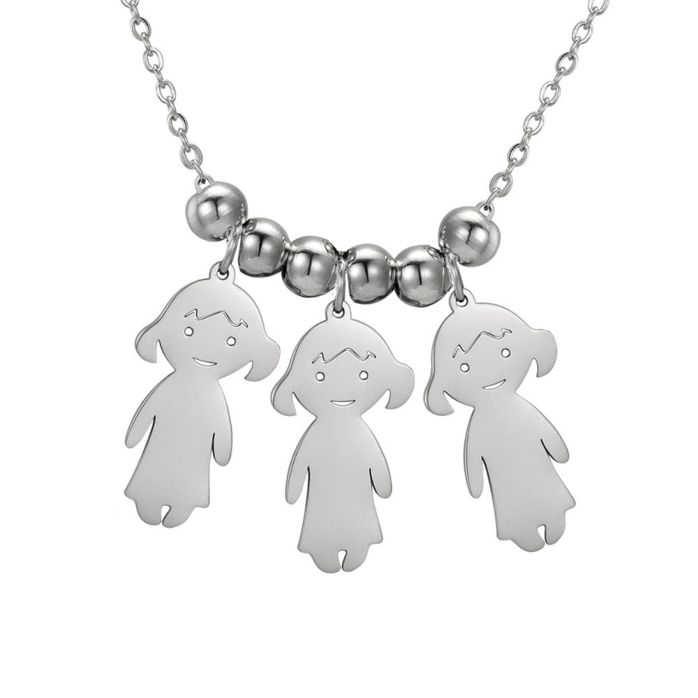 Collier pendentif "Famille"