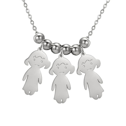 Collier pendentif "Famille"