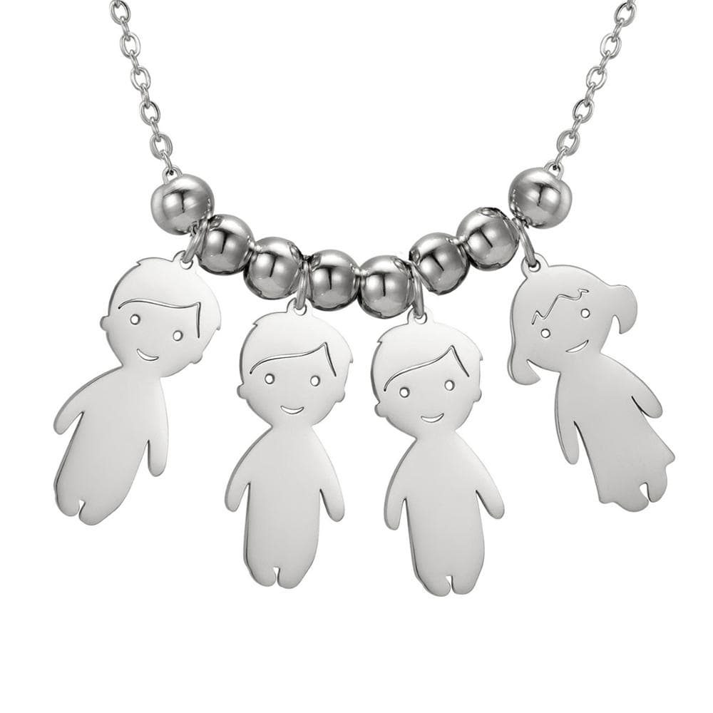 Collier pendentif "Famille"