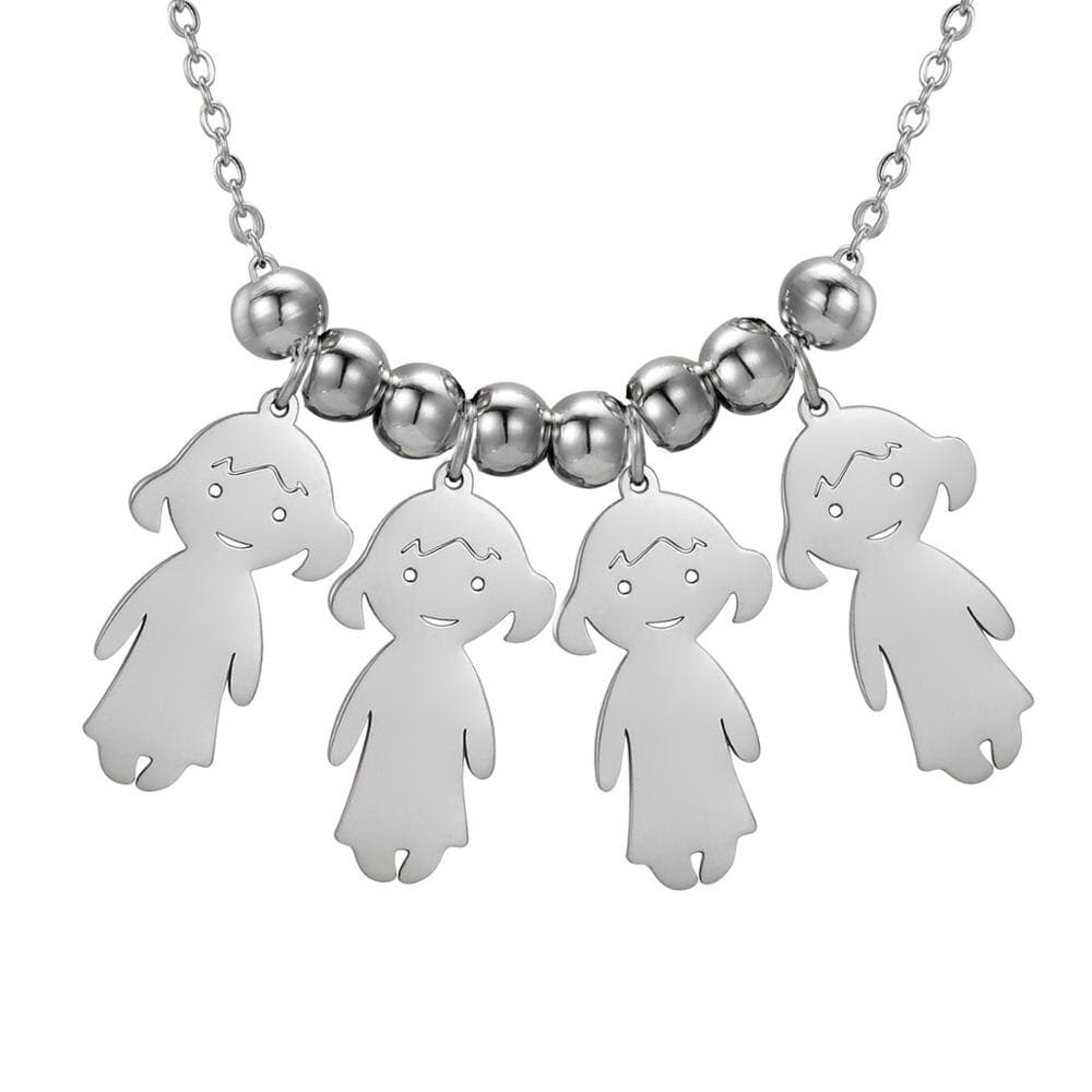 Collier pendentif "Famille"