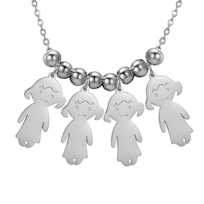 Collier pendentif "Famille"