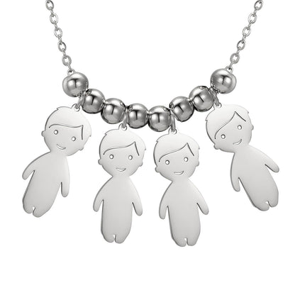 Collier pendentif "Famille"