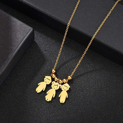 Collier pendentif "Famille"