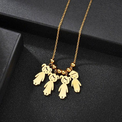 Collier pendentif "Famille"