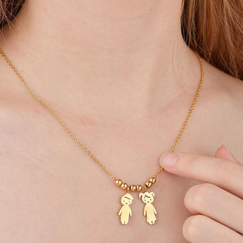 Collier pendentif "Famille"