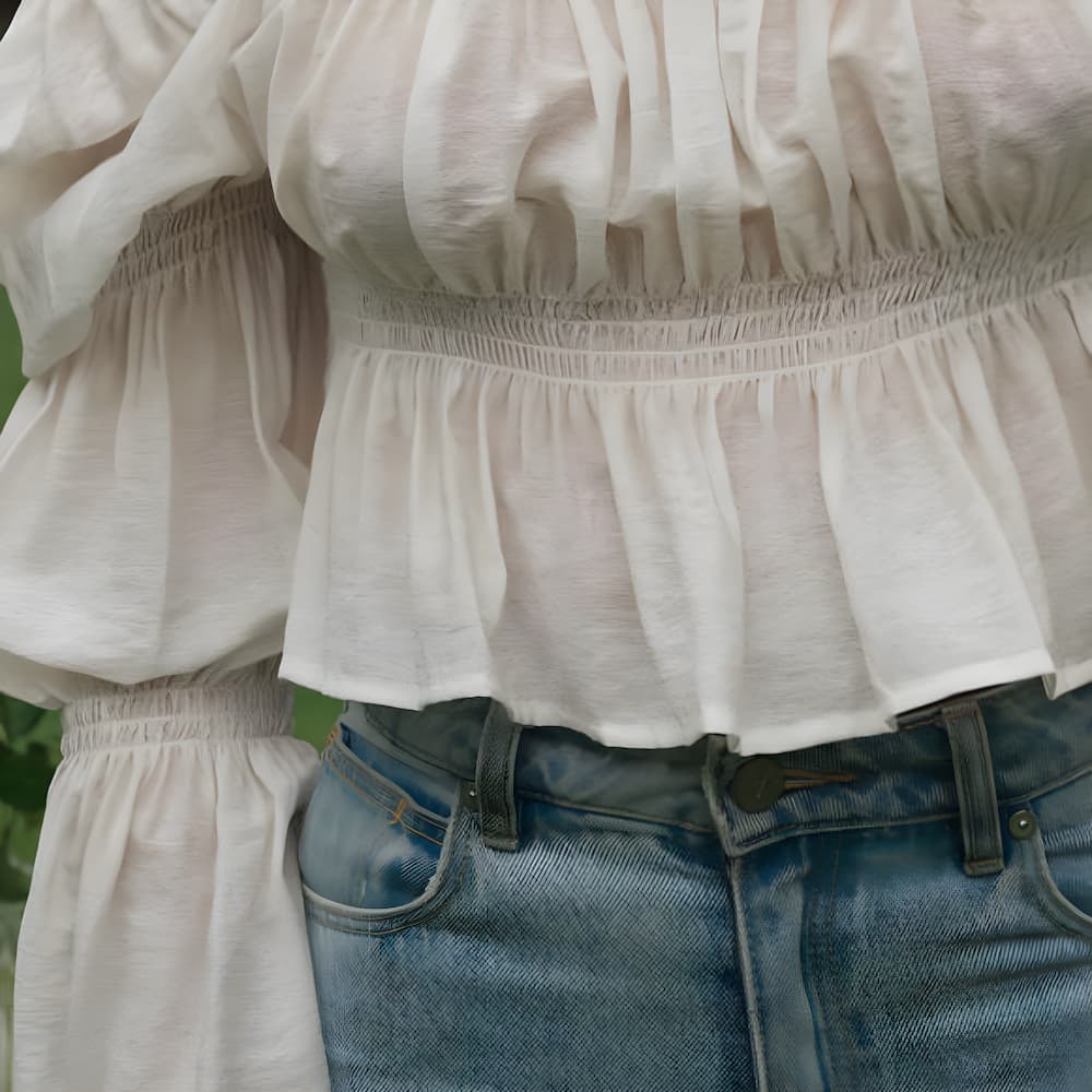 Crop-top bohème Aline