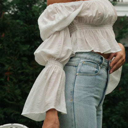 Crop-top bohème Aline