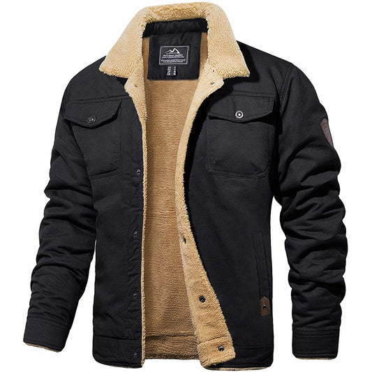 ArcticForge™ | Veste d'hiver doublée en fourrure de teddy