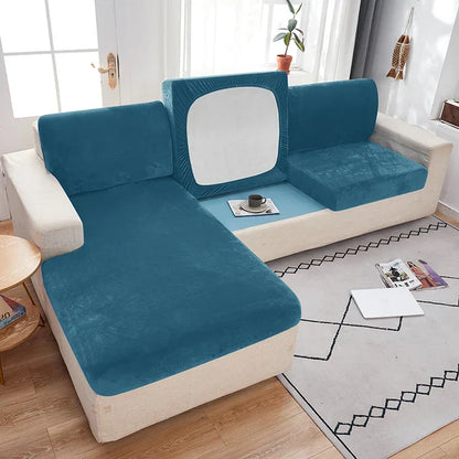 Housse Coussin Canapé Velours - Moderne