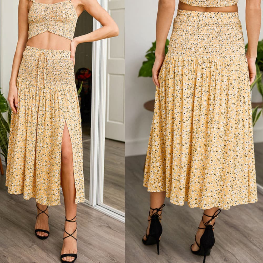 Ensemble bohème fleuri Jeanne