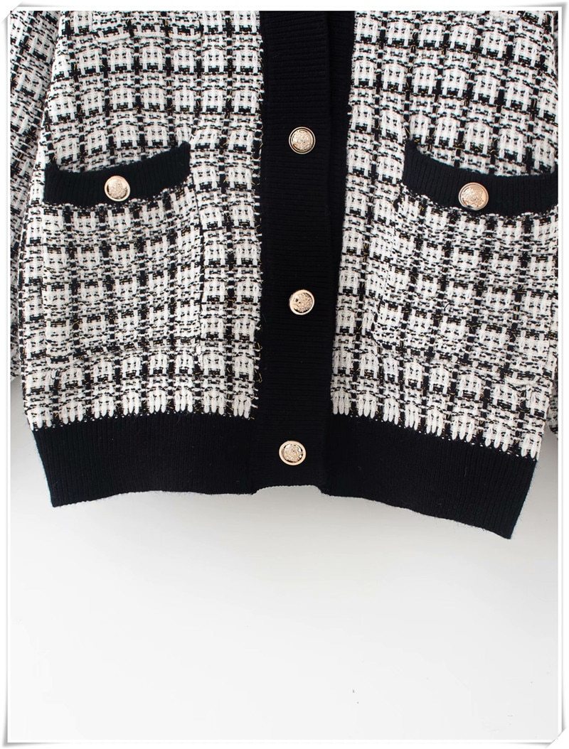 Gilet à carreaux Diana