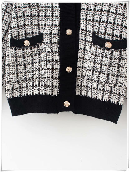 Gilet à carreaux Diana