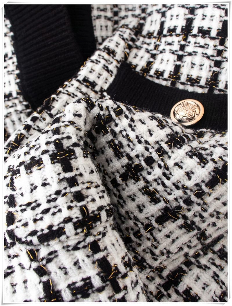 Gilet à carreaux Diana