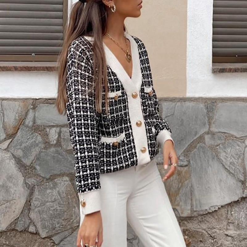 Gilet à carreaux Diana