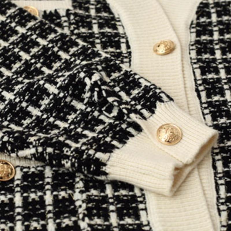 Gilet à carreaux Diana