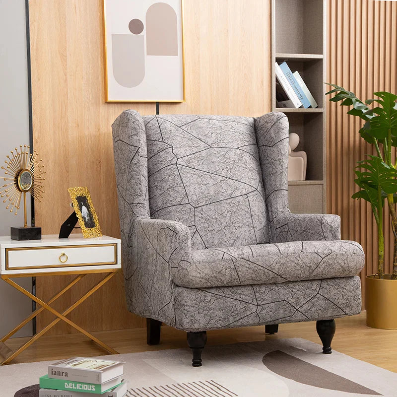 Housse Fauteuil Club - Motif Imprimée
