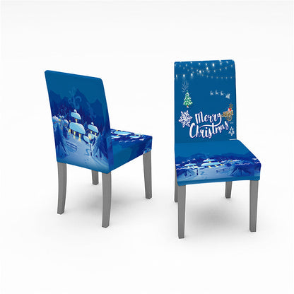 Housse de Chaise Noël - Neige