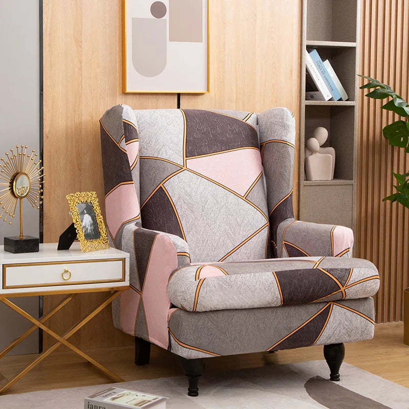 Housse Fauteuil Club - Motif Imprimée
