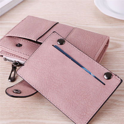 Petit portefeuille tendance femme