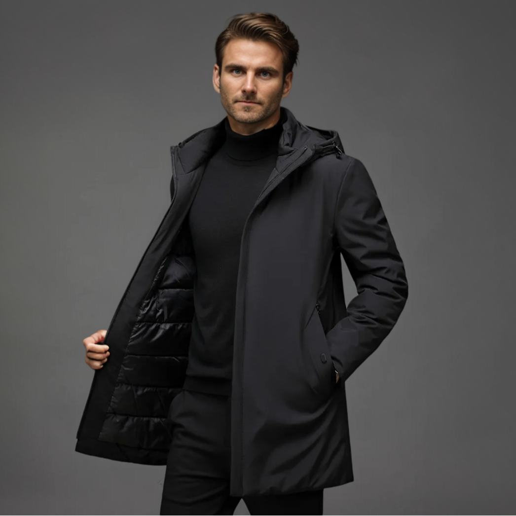 Carl | Manteau Long Ajusté