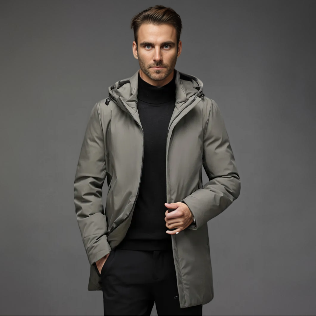 Carl | Manteau Long Ajusté