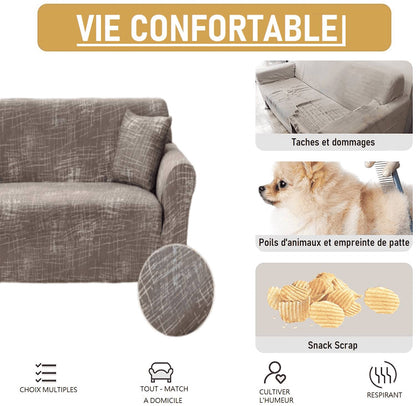 Housse de Canapé avec Accoudoir - Siempre