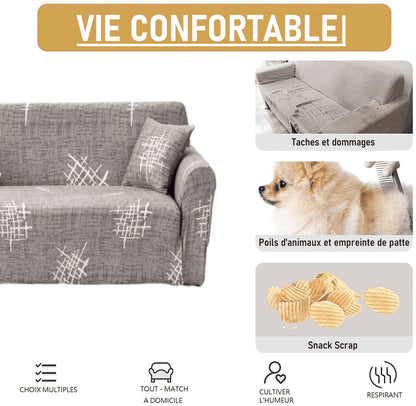 Housse de Canapé d'Angle - Vintage