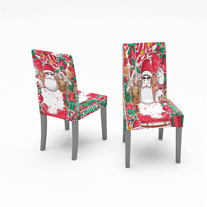 Housse de Chaise Noël - Mama