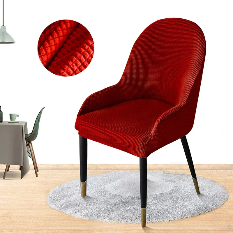Housse Chaise Scandinave  - Dossier Incurvé