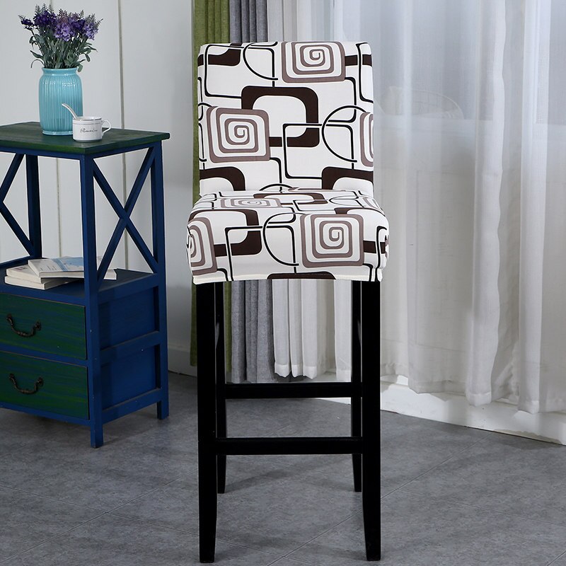 Housse Tabouret de Bar Extensible - Confort et Protection avec Style Moderne