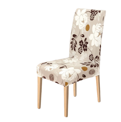 Housse de chaise <br> Fleurie