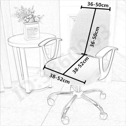 Housse de chaise de bureau <br> Rose